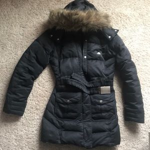 adidas long puffer